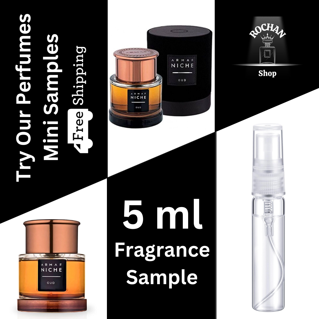 Niche Oud By Armaf Eau De Parfum Spray 5 ml Sample (Unisex)