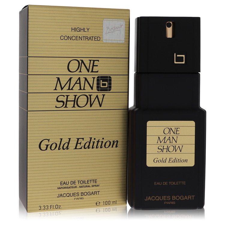 One Man Show Gold Eau De Toilette Spray By Jacques Bogart (Men)