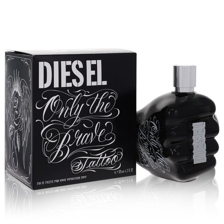 Only The Brave Tattoo Eau De Toilette Spray By Diesel (Men) - Rochan Shop