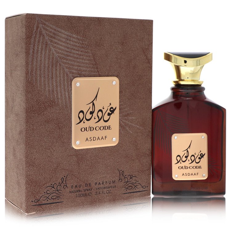 Asdaaf Oud Code Eau De Parfum Spray (Unisex) By Lattafa (Men) - Rochan Shop