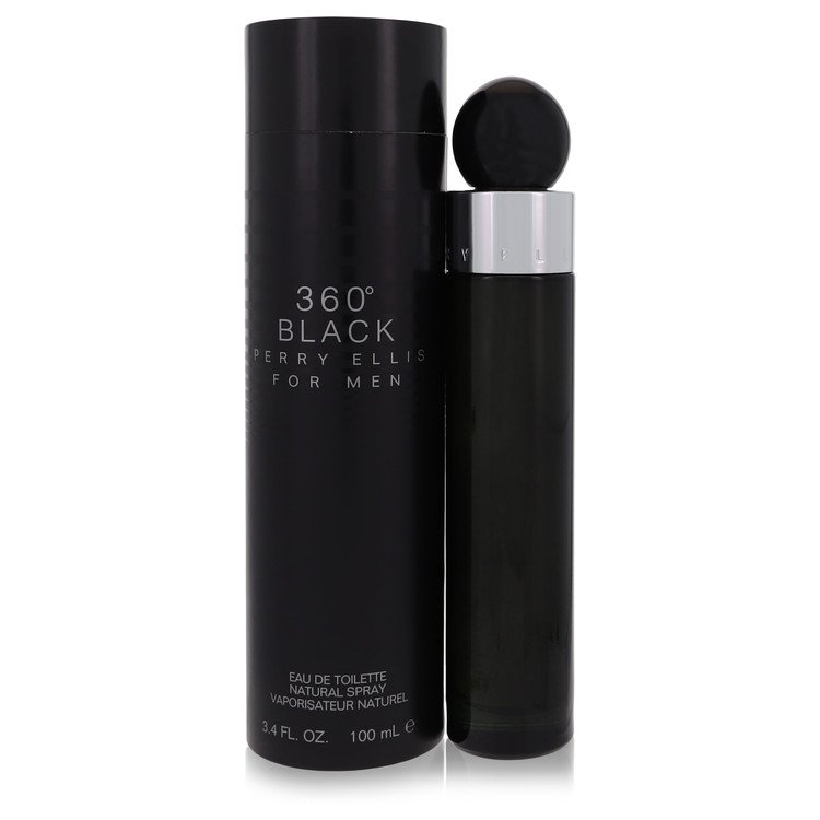 Perry Ellis 360 Black Eau De Toilette Spray By Perry Ellis (Men) - Rochan Shop