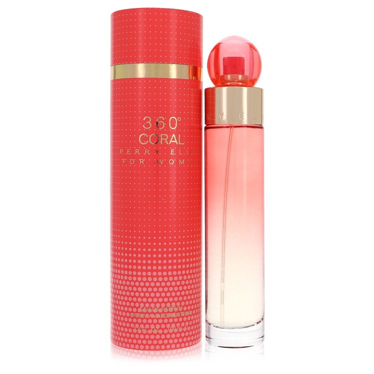 Perry Ellis 360 Coral Eau De Parfum Spray By Perry Ellis (Women) - Rochan Shop