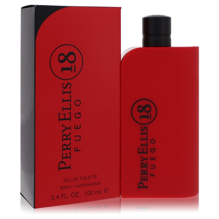 Perry Ellis 18 Fuego Eau De Toilette Spray By Perry Ellis (Men) - Rochan Shop