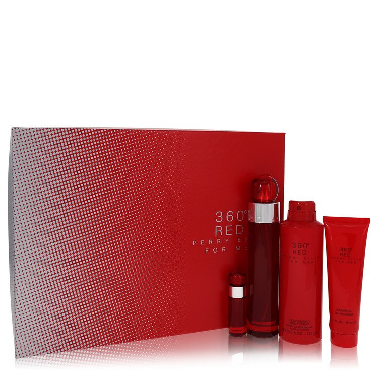 Perry Ellis 360 Red Gift Set By Perry Ellis (Men) - Rochan Shop