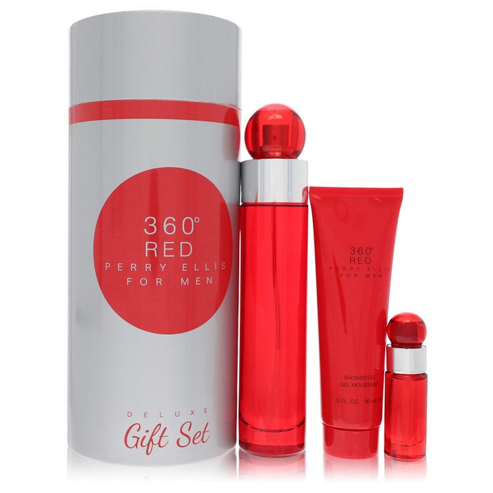 Perry Ellis 360 Red Gift Set By Perry Ellis (Men) - Rochan Shop