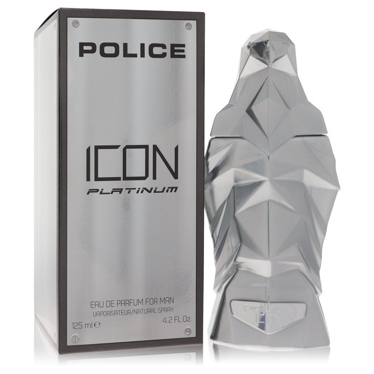 Police Icon Platinum Eau De Parfum Spray By Police Colognes (Men) - Rochan Shop