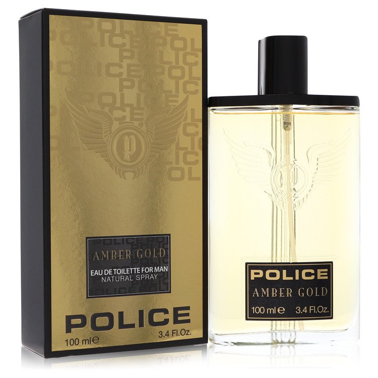 Police Amber Gold Eau De Toilette Spray By Police Colognes (Men) - Rochan Shop