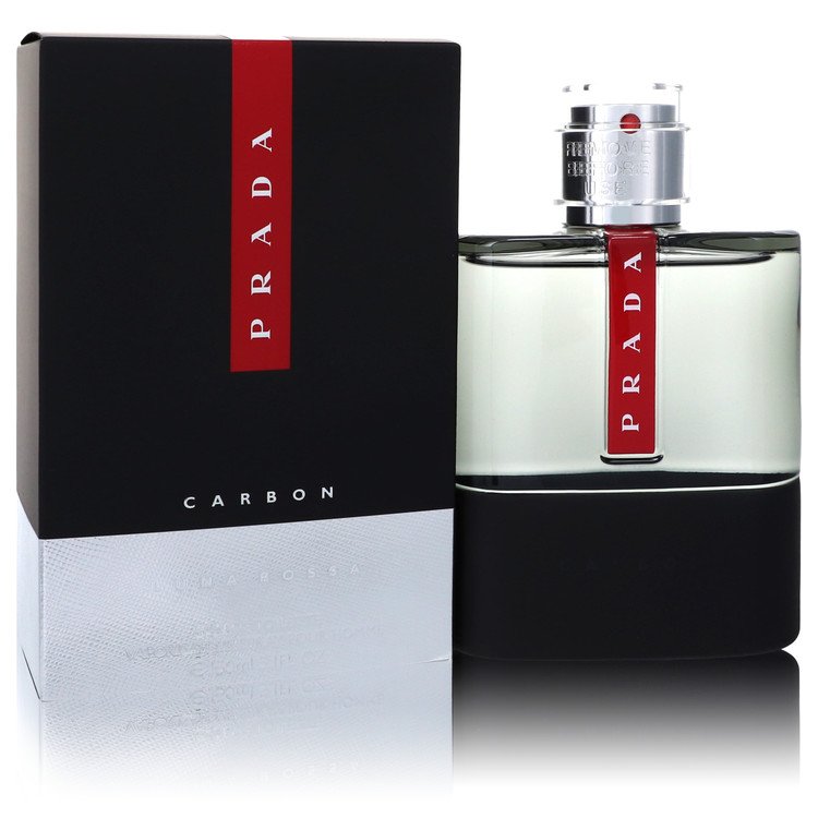 Prada Luna Rossa Carbon Eau De Toilette Spray By Prada (Men) - Rochan Shop