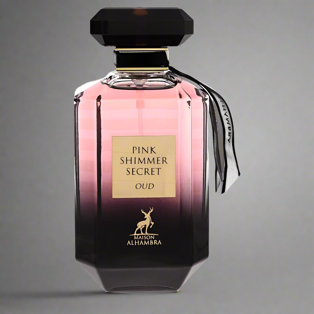 Pink Shimmer Secret Oud By Maison Alhambra Eau De Parfum Spray (Women)