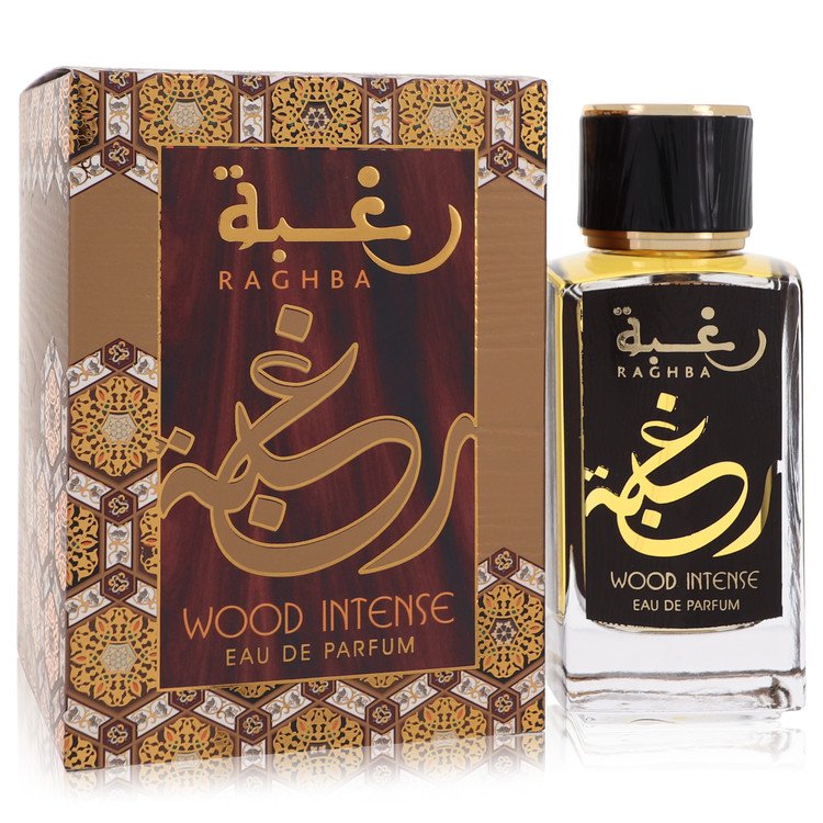 Raghba Wood Intense Eau De Parfum Spray (Unisex) By Lattafa (Women) - Rochan Shop