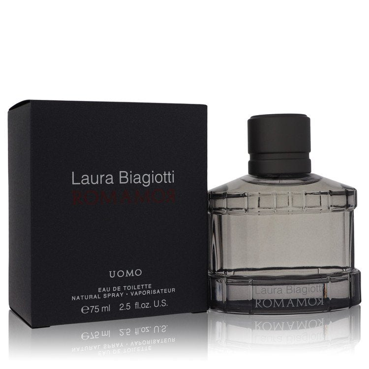 Romamor Uomo Eau De Toilette Spray By Laura Biagiotti (Men) - Rochan Shop