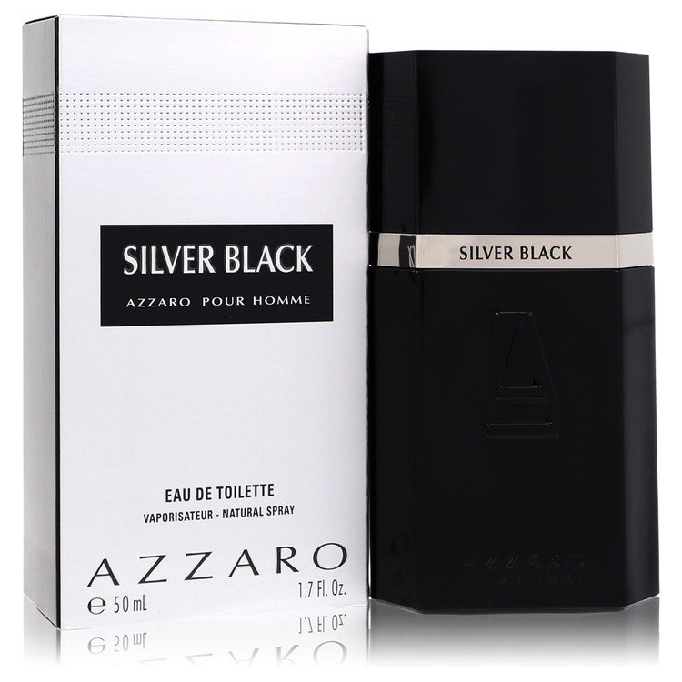 Silver Black Eau De Toilette Spray By Azzaro (Men) - Rochan Shop