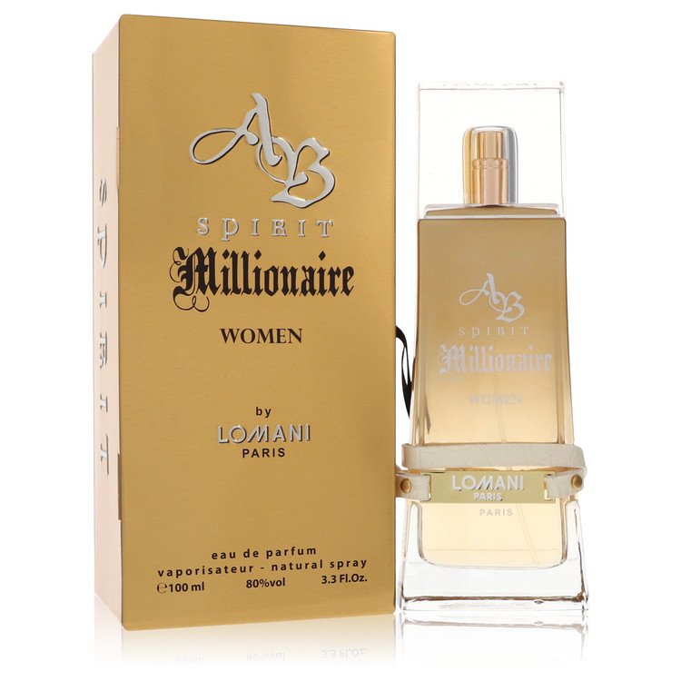 Spirit Millionaire Eau De Parfum Spray By Lomani (Women) - Rochan Shop