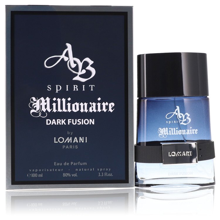 Spirit Millionaire Dark Fusion Eau De Parfum Spray By Lomani (Men) - Rochan Shop