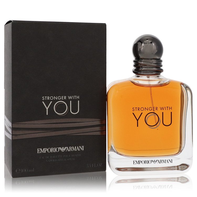 Stronger With You Eau De Toilette Spray By Giorgio Armani (Men)