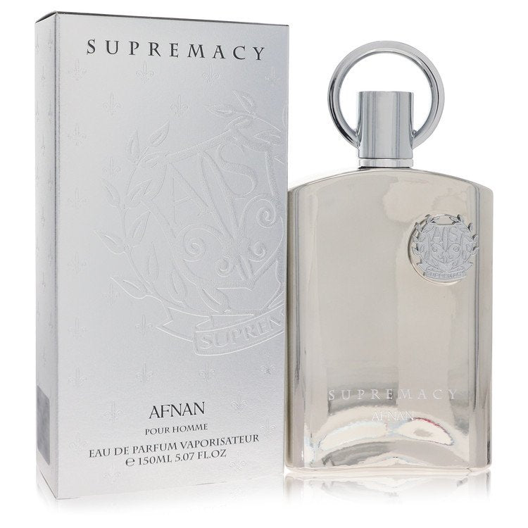 Supremacy Silver Eau De Parfum Spray By Afnan (Men) - Rochan Shop