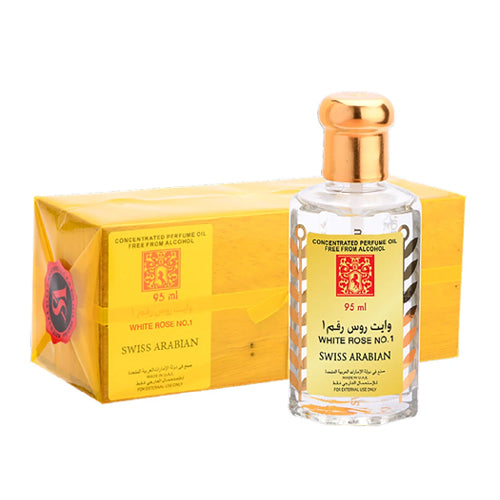 Swiss Arabian White Rose No. 1 Perfume Oil Swiss Arabian (Unisex) - Rochan Shop