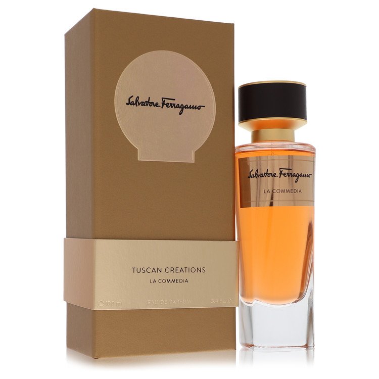 Salvatore Ferragamo La Commedia By Salvatore Ferragamo Eau De Parfum Spray (Unisex) 3.3 Oz (Women)
