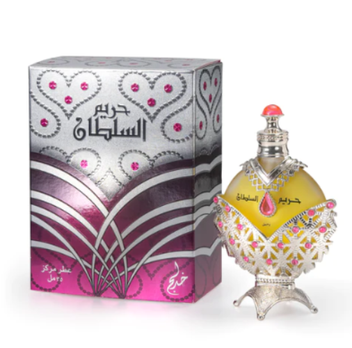 Khadlaj Hareem Al Sultan Silver Concentrated Perfume Oil Khadlaj (Unisex) - Rochan Shop