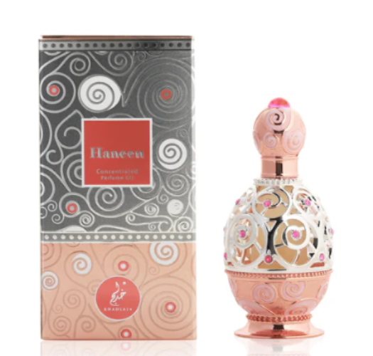 Khadlaj Haneen Rose Concentrated Perfume Oil Khadlaj (Unisex) - Rochan Shop