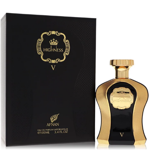 Afnan Highness V Black Eau De Parfum Afnan (Women) - Rochan Shop