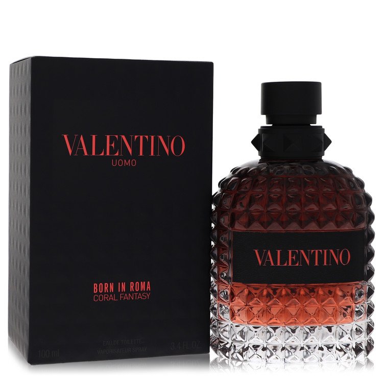 Valentino Uomo Born In Roma Coral Fantasy Eau De Toilette Spray By Valentino (Men)