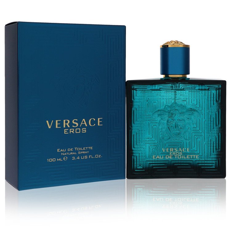 Versace Eros Eau De Toilette Spray By Versace (Men) - Rochan Shop