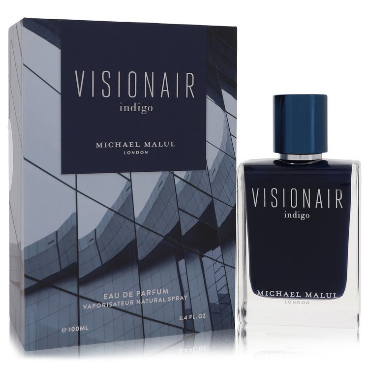 Visionair Indigo Eau De Parfum Spray By Michael Malul (Men) - Rochan Shop