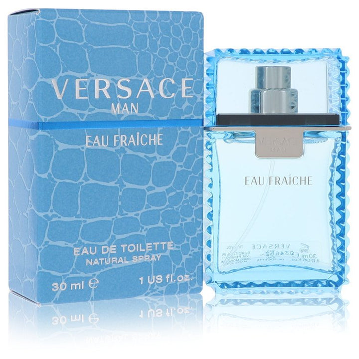 Versace Man Eau Fraiche Eau De Toilette Spray (Blue) By Versace (Men) - Rochan Shop