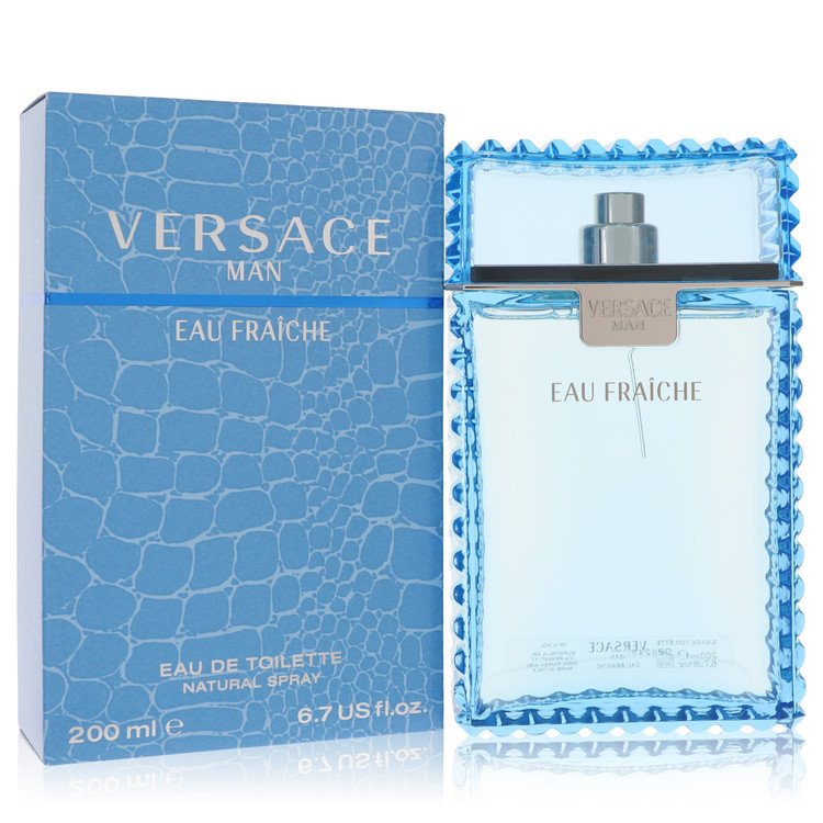 Versace Man Eau Fraiche Eau De Toilette Spray (Blue) By Versace (Men) - Rochan Shop