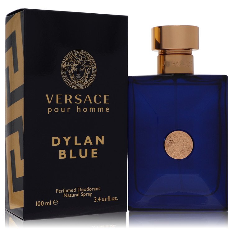 Versace Pour Homme Dylan Blue By Versace Deodorant Spray 3.4 Oz (Men)