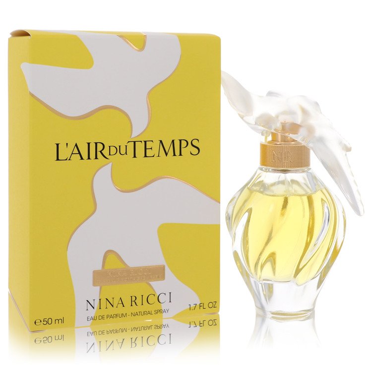 L'air Du Temps Eau De Parfum Spray With Bird Cap By Nina Ricci (Women) - Rochan Shop