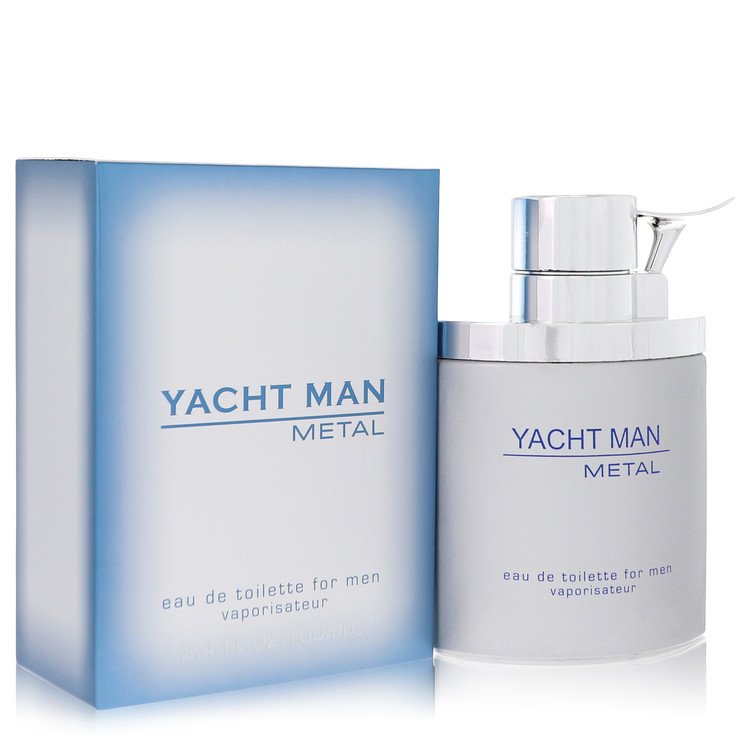 Yacht Man Metal Eau De Toilette Spray By Myrurgia (Men) - Rochan Shop