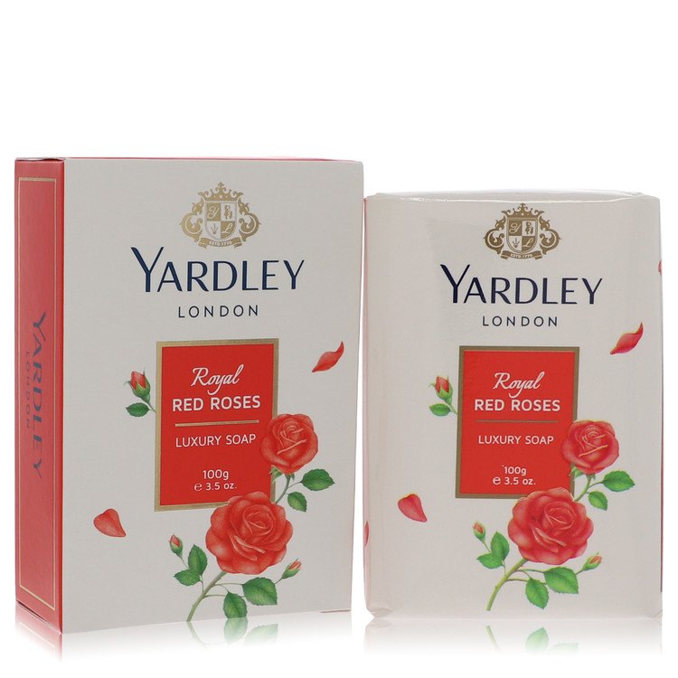 Yardley London Soaps Royal Red Roses Luxury Soap By Yardley London (Women) - Rochan Shop