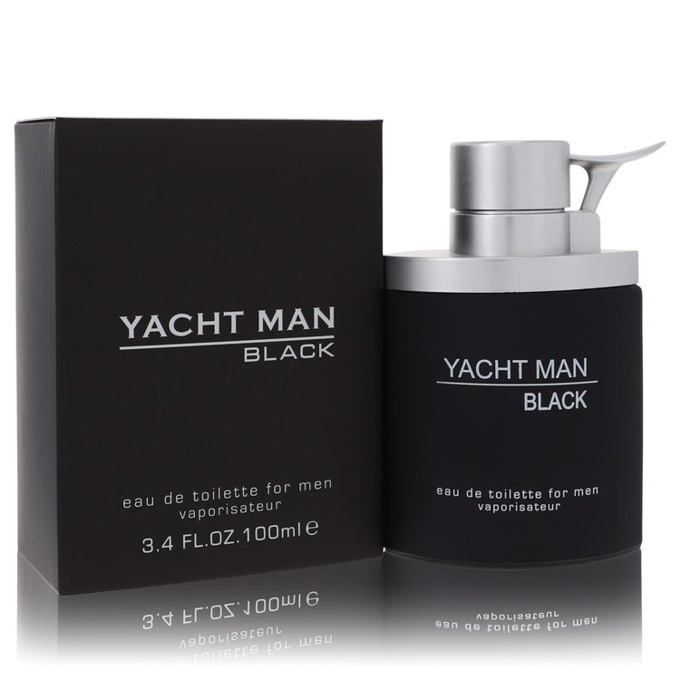 Yacht Man Black Eau De Toilette Spray By Myrurgia (Men)