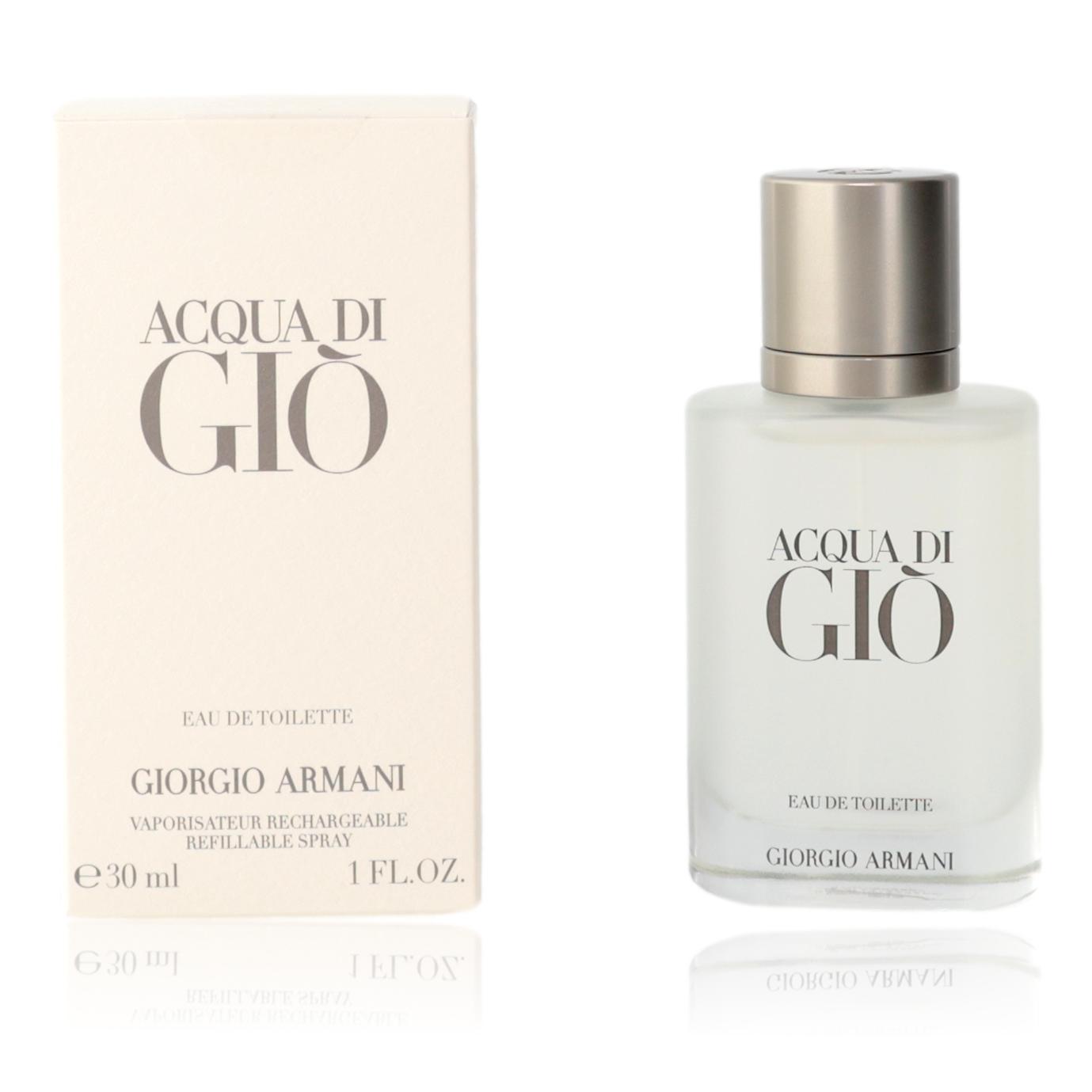 Acqua Di Gio By Giorgio Armani, 1 Oz Edt Refillable Spray For Men - Rochan Shop