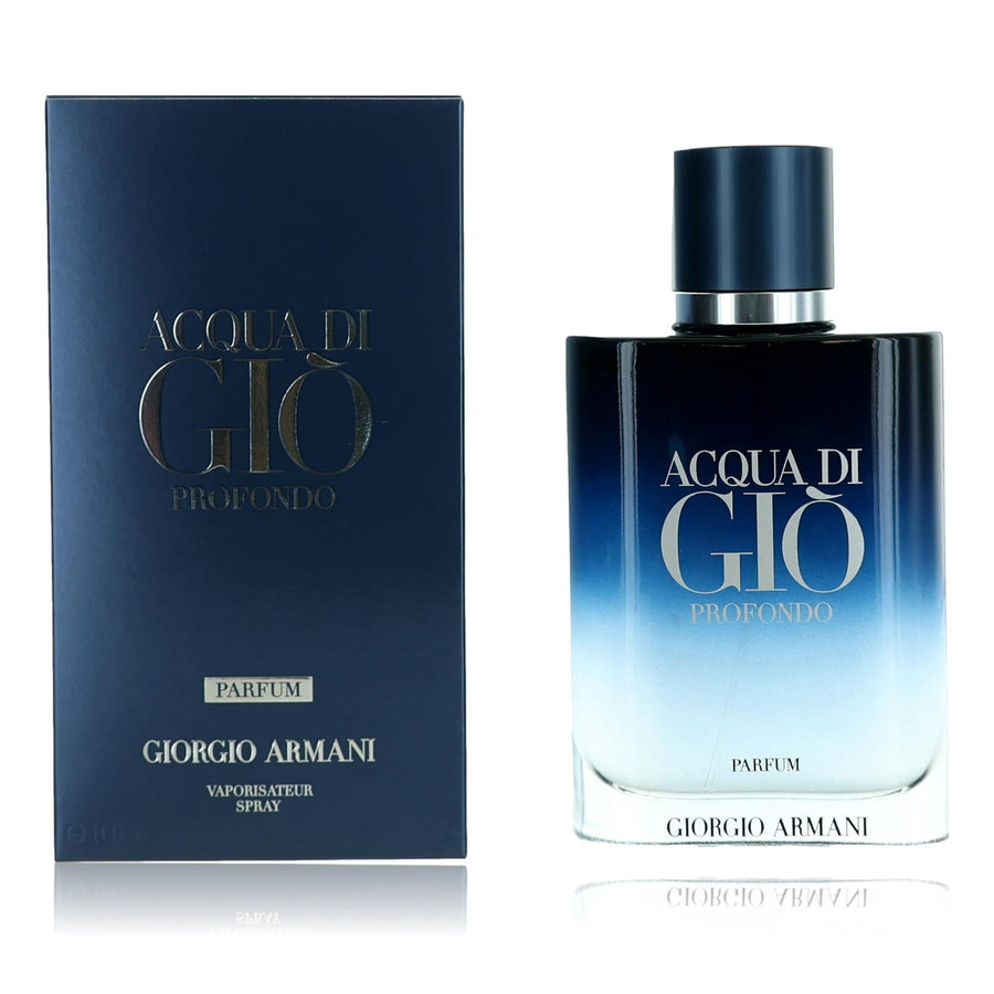 Acqua Di Gio Profondo By Giorgio Armani, 3.4 Oz Parfum Spray For Men - Rochan Shop