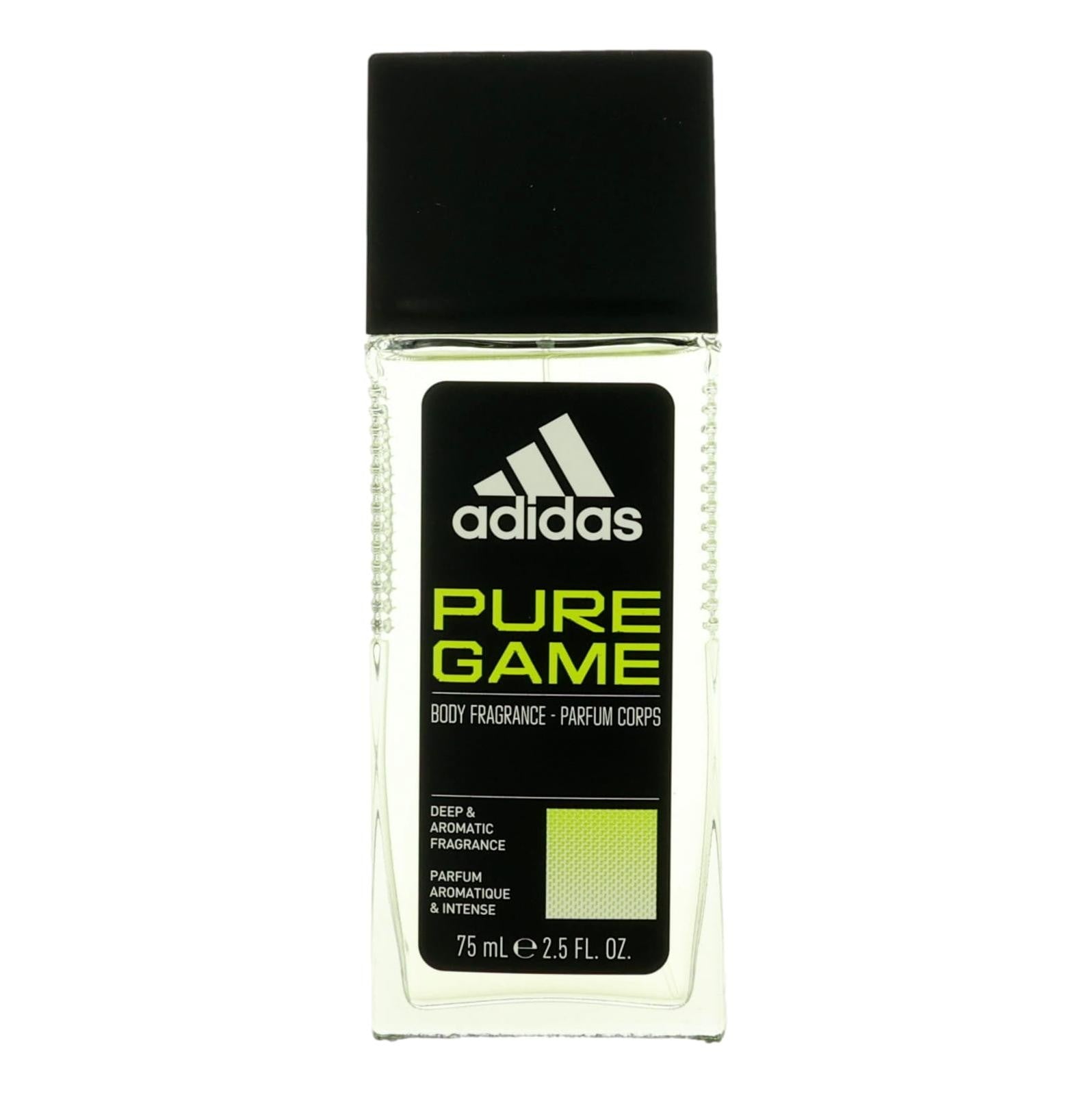 Adidas Pure Game By Adidas, 2.5 Oz Body Fragrance Spray For Men - Rochan Shop