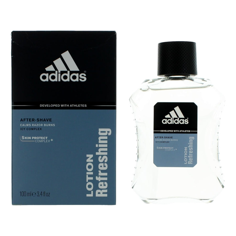 Adidas Refreshing By Adidas, 3.4 Oz After Shave Lotion For Men - Rochan Shop