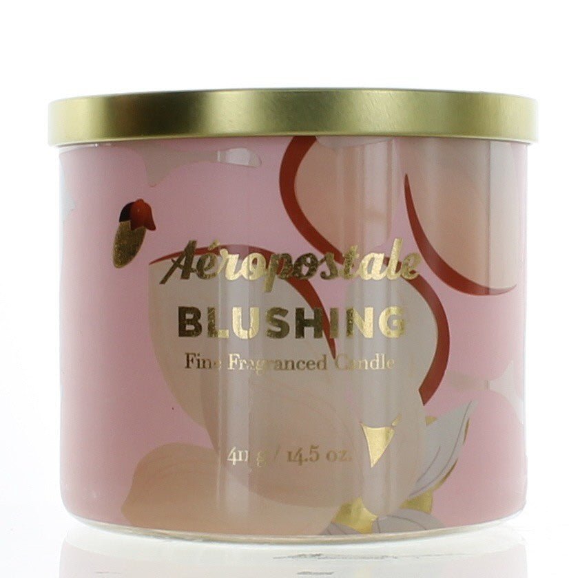 Aeropostale 14.5 Oz Soy Wax Blend 3 Wick Candle Blushing - Rochan Shop