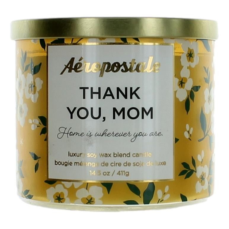 Aeropostale 14.5 Oz Soy Wax Blend 3 Wick Candle Thank You Mom - Rochan Shop