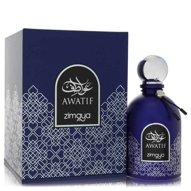 Afnan Zimaya Awatif Blue By Afnan Eau De Parfum Spray 3.4 Oz (Men) - Rochan Shop