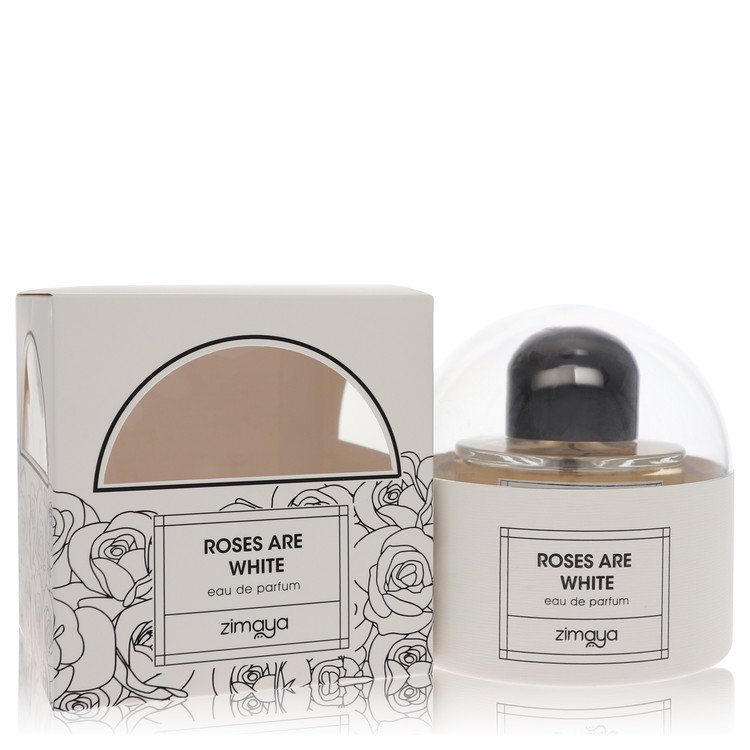 Afnan Zimaya Roses Are White Eau De Parfum Spray (Unisex) By Afnan (Women) - Rochan Shop