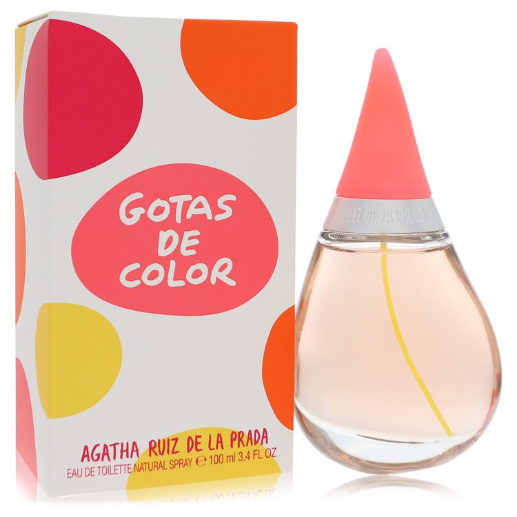 Agatha Ruiz De La Prada Gotas De Color By Agatha Ruiz De La Prada Eau De Toilette Spray 3.4 Oz (Women) - Rochan Shop