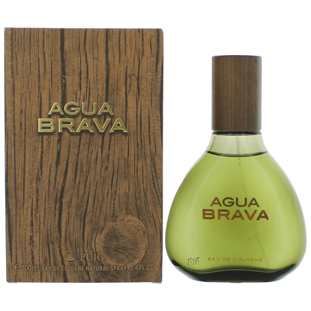 Agua Brava By Antonio Puig, 3.4 Oz Eau De Cologne Spray For Men - Rochan Shop