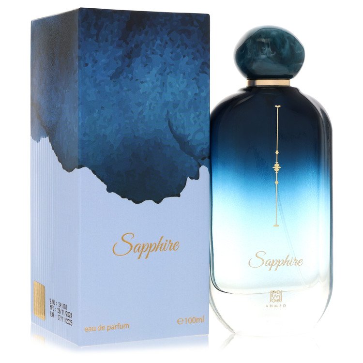 Ahmed Al Maghribi Sapphire By Ahmed Al Maghribi Eau De Parfum Spray 3.38 Oz (Men) - Rochan Shop