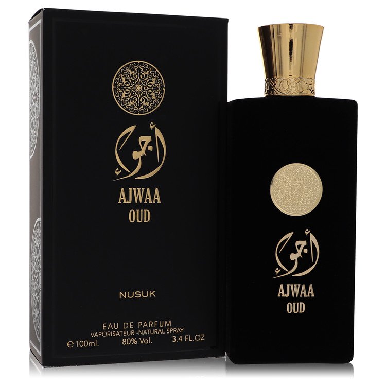 Ajwaa Oud By Nusuk Eau De Parfum Spray (Unisex) 3.4 Oz (Men) - Rochan Shop