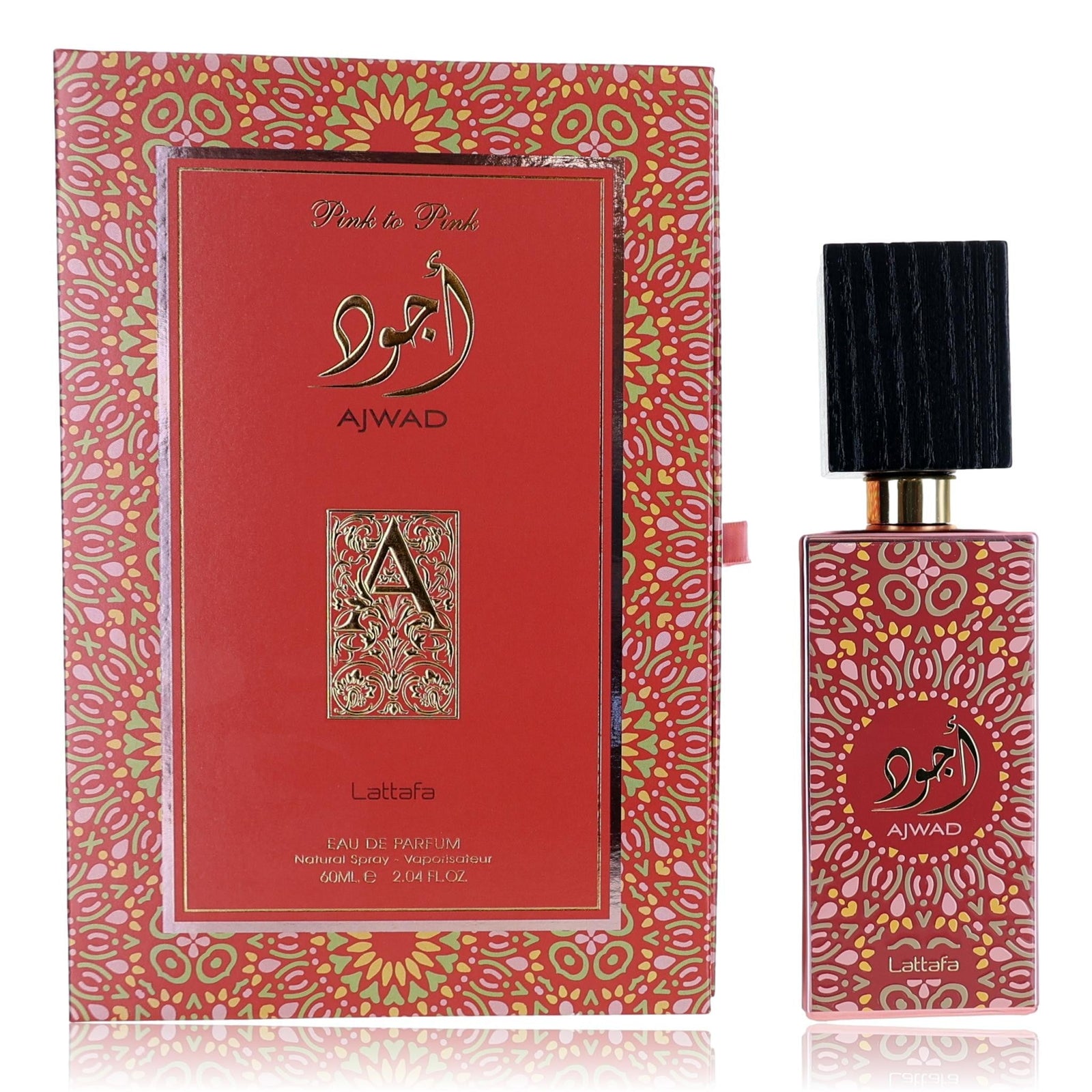 Ajwad Pink To Pink By Lattafa, 2.04 Oz Edp Spray For Unisex - Rochan Shop