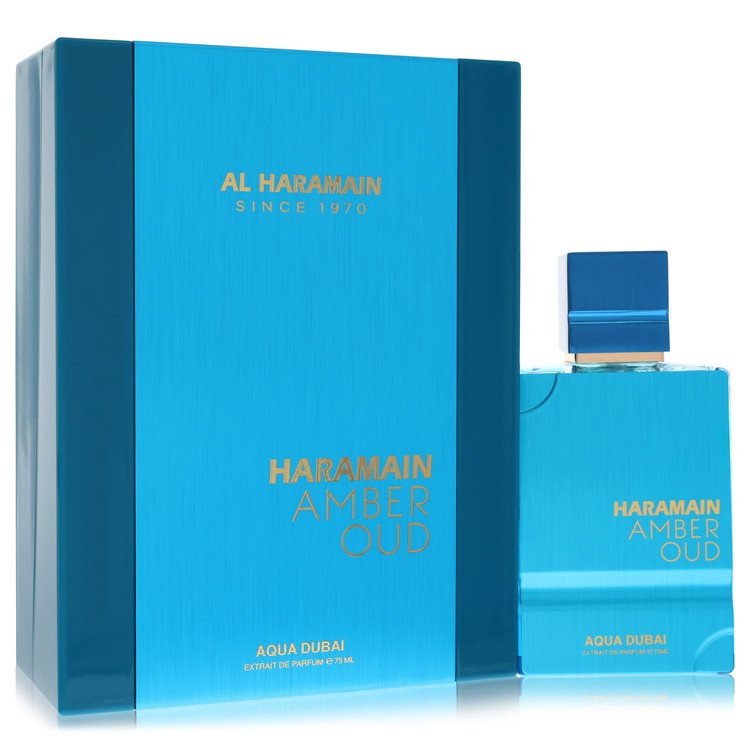 Al Haramain Amber Oud Aqua Dubai By Al Haramain Extrait De Parfum Spray 2.53 Oz (Men) - Rochan Shop