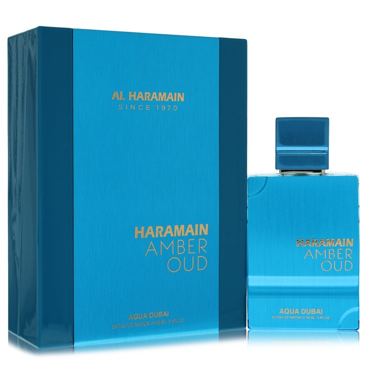 Al Haramain Amber Oud Aqua Dubai By Al Haramain Extrait De Parfum Spray 3.33 Oz (Men) - Rochan Shop